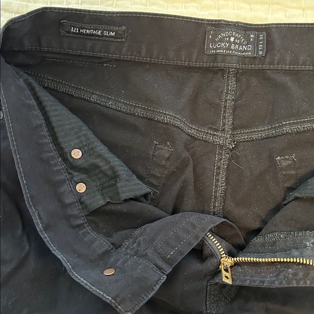 Lucky Brand Black Men’s Chinos - Picture 9 of 10
